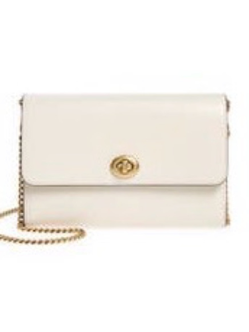 Coach Smooth Leather Marlow in Ivory